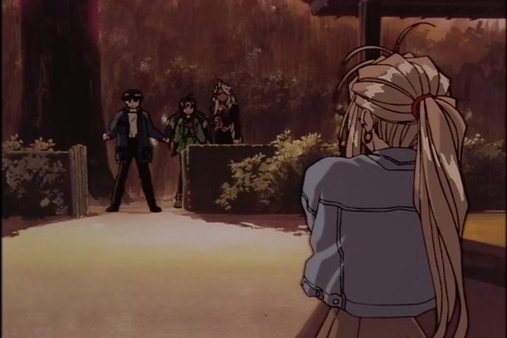 Ah! My Goddess (1993 OVA) Ep 4: Evergreen Holy Night @ 24:55