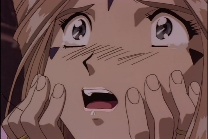 Ah! My Goddess (1993 OVA) Ep 4: Evergreen Holy Night @ 24:59