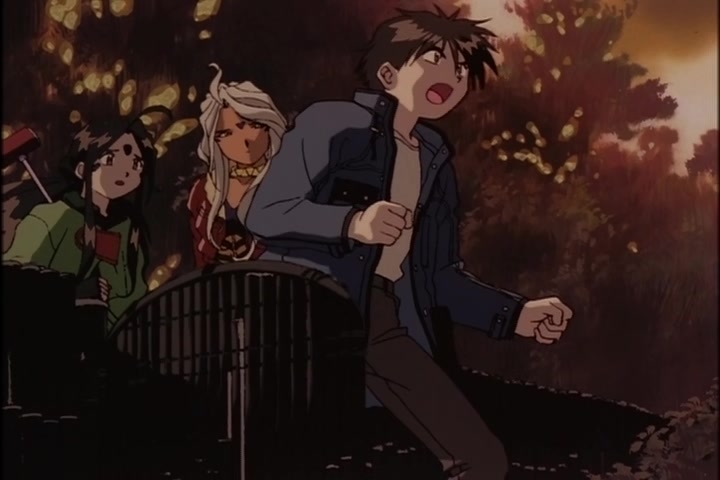 Ah! My Goddess (1993 OVA) Ep 4: Evergreen Holy Night @ 25:04