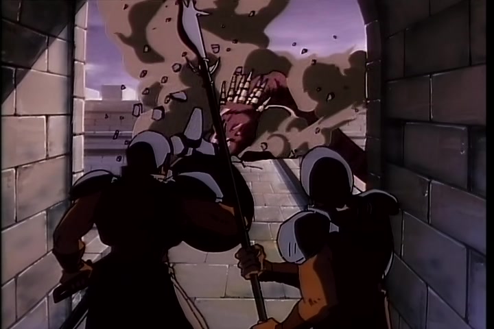 BASTARD!! (1992 OVA) Ep 1: The Explosive Wizard @ 04:41