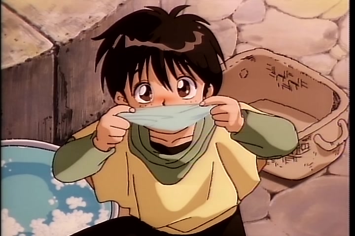 BASTARD!! (1992 OVA) Ep 1: The Explosive Wizard @ 05:26
