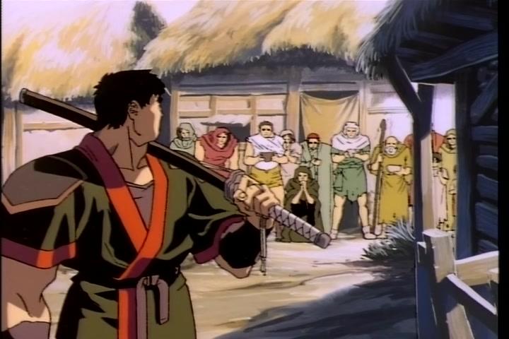 BASTARD!! (1992 OVA) Ep 3: Ninja Master Gara @ 11:30