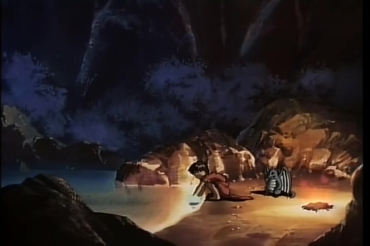 BASTARD!! (1992 OVA) Ep 4: The Immortal King Di-Amon @ 07:45