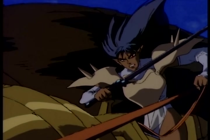BASTARD!! (1992 OVA) Ep 5: Thunder Empress Arshes Nei @ 04:25