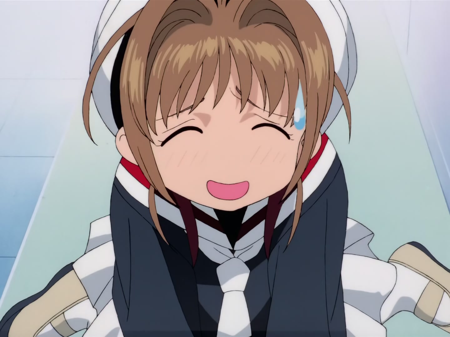 Cardcaptor Sakura Ep 1: Sakura and the Mysterious Magic Book @ 00:07:45