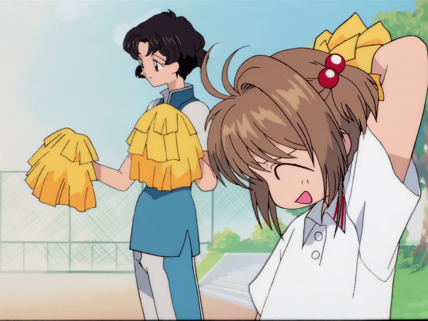 Cardcaptor Sakura Ep 1: Sakura and the Mysterious Magic Book @ 00:08:32