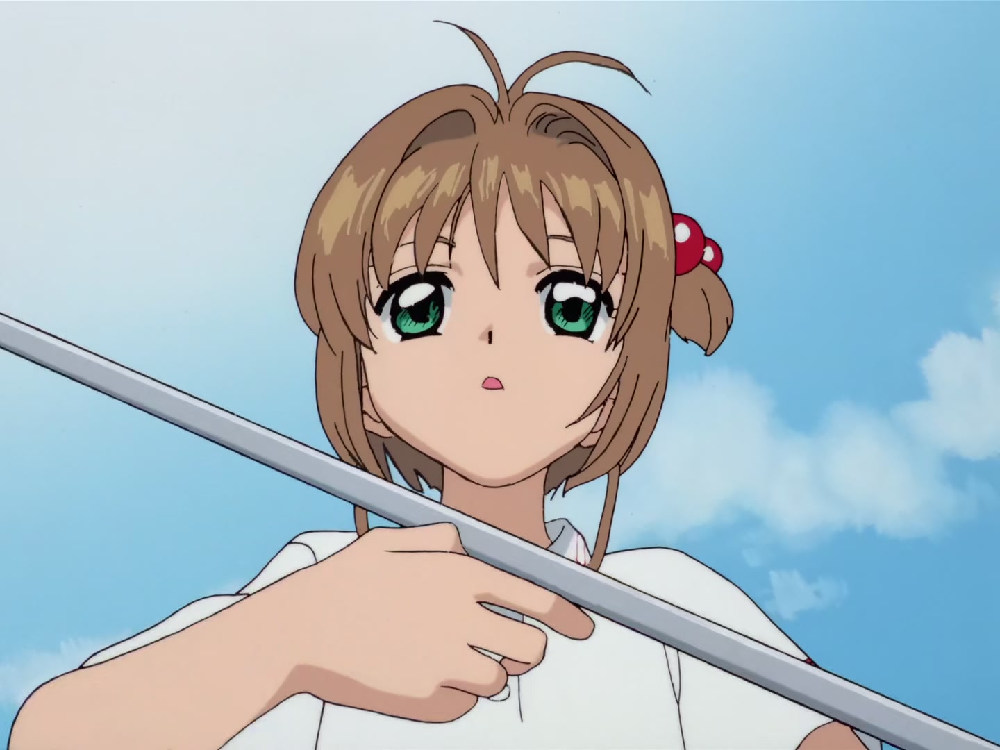 Cardcaptor Sakura Ep 1: Sakura and the Mysterious Magic Book @ 00:08:42