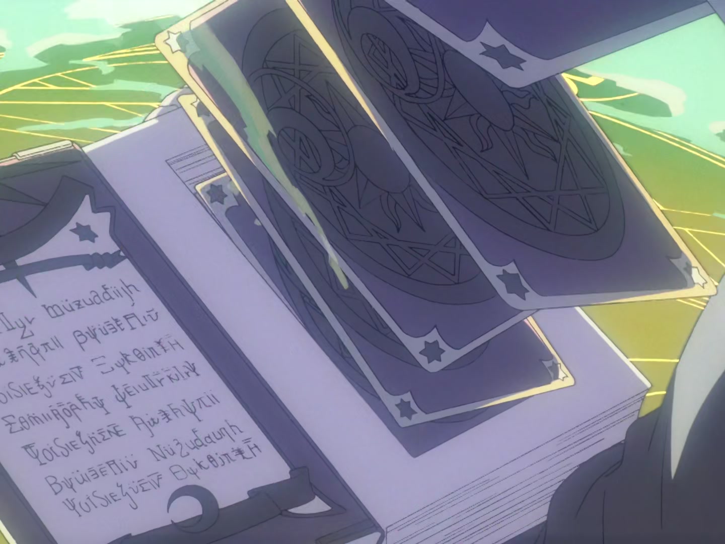 Cardcaptor Sakura Ep 1: Sakura and the Mysterious Magic Book @ 00:12:46