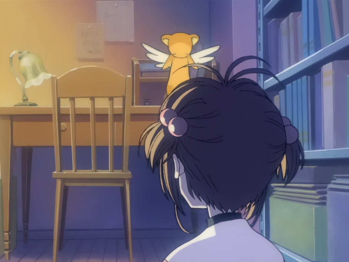 Cardcaptor Sakura Ep 1: Sakura and the Mysterious Magic Book @ 00:13:12