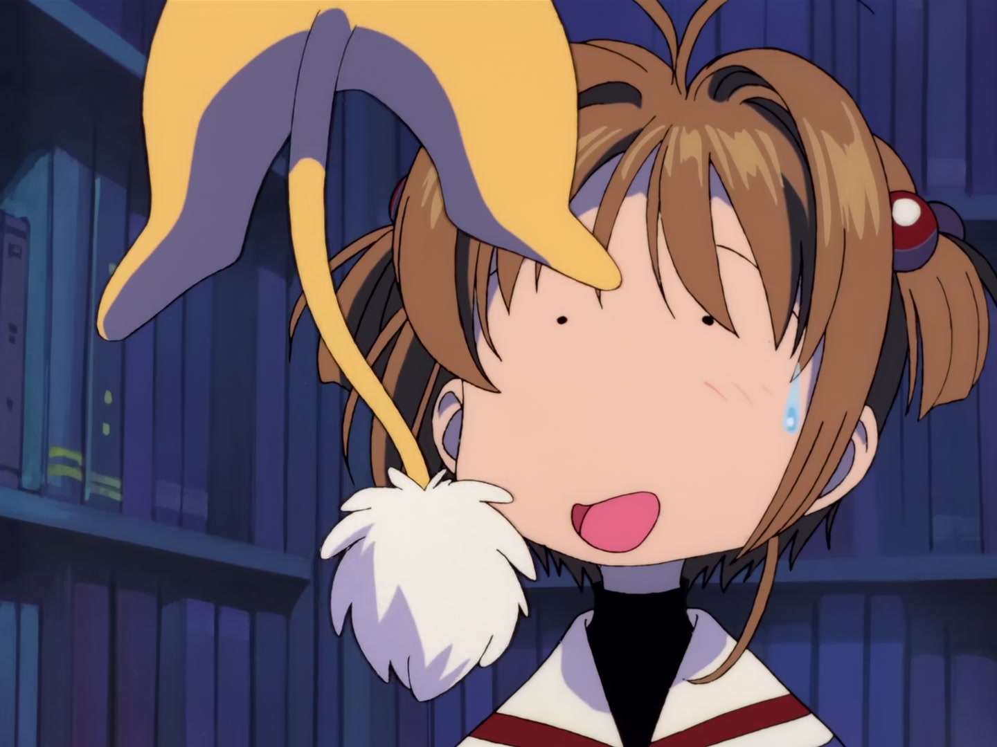 Cardcaptor Sakura Ep 1: Sakura and the Mysterious Magic Book @ 00:13:23