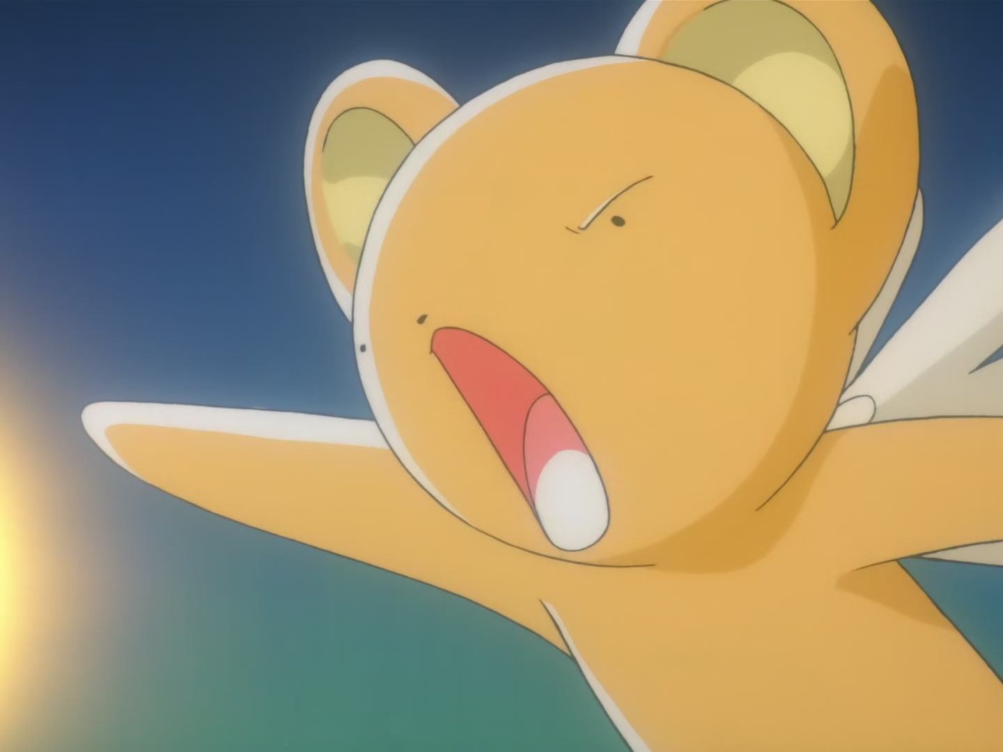 Cardcaptor Sakura Ep 1: Sakura and the Mysterious Magic Book @ 00:16:34