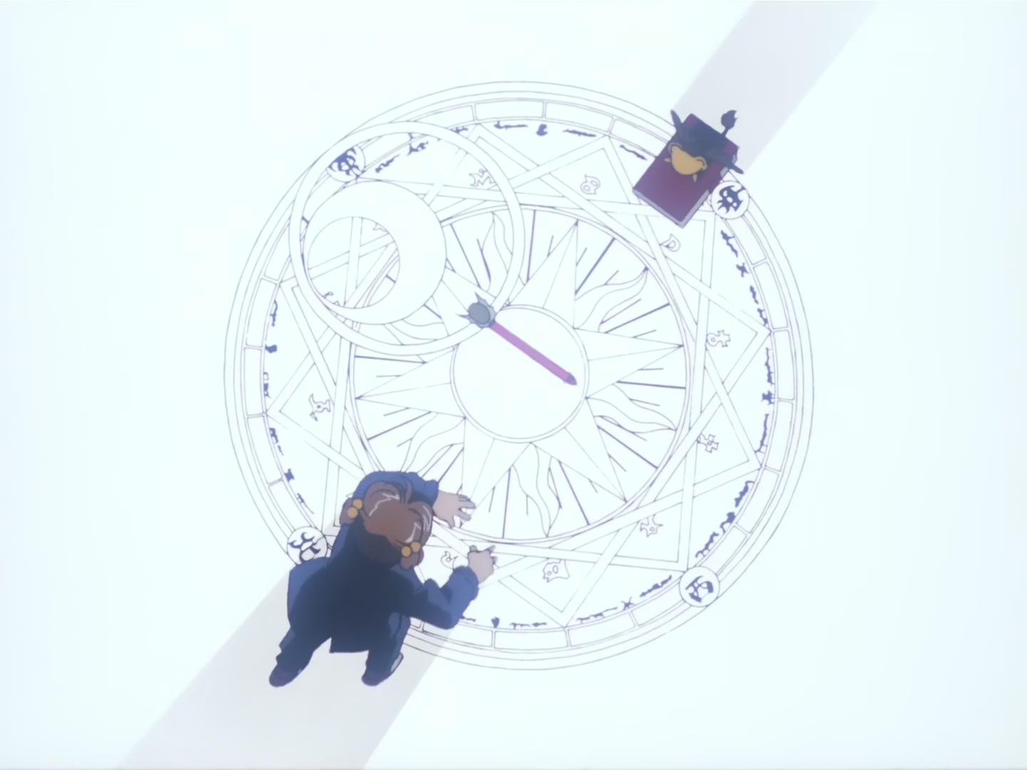 Cardcaptor Sakura Ep 1: Sakura and the Mysterious Magic Book @ 00:16:45