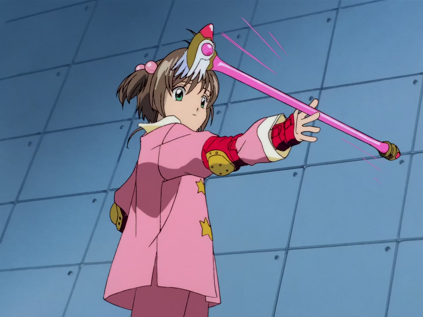 Cardcaptor Sakura Ep 1: Sakura and the Mysterious Magic Book @ 00:19:05