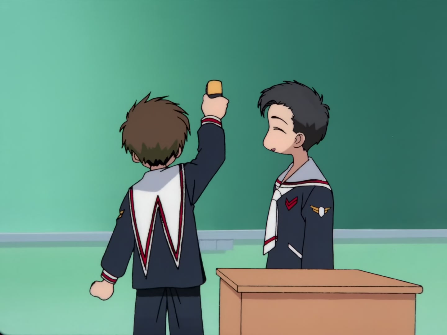 Cardcaptor Sakura Ep 9: Sakura and the Mysterious Brooch @ 00:05:46