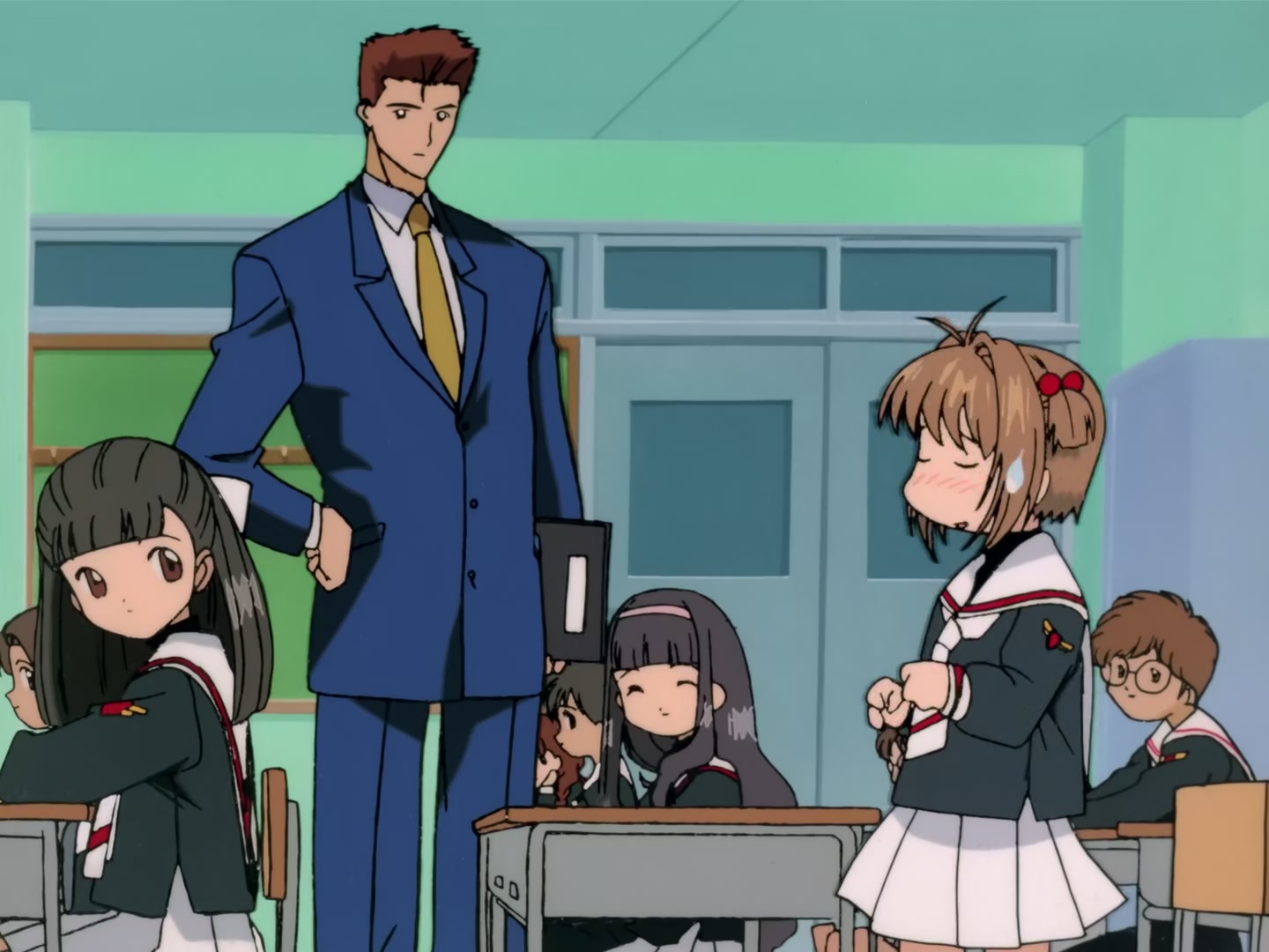 Cardcaptor Sakura Ep 9: Sakura and the Mysterious Brooch @ 00:06:28
