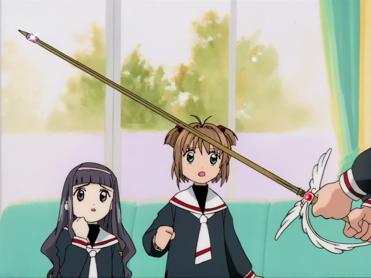 Cardcaptor Sakura Ep 9: Sakura and the Mysterious Brooch @ 00:11:55