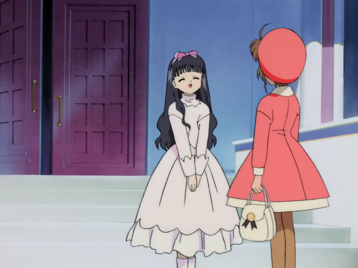 Cardcaptor Sakura Ep 11: Sakura, Tomoyo, and a Mansion @ 00:04:18