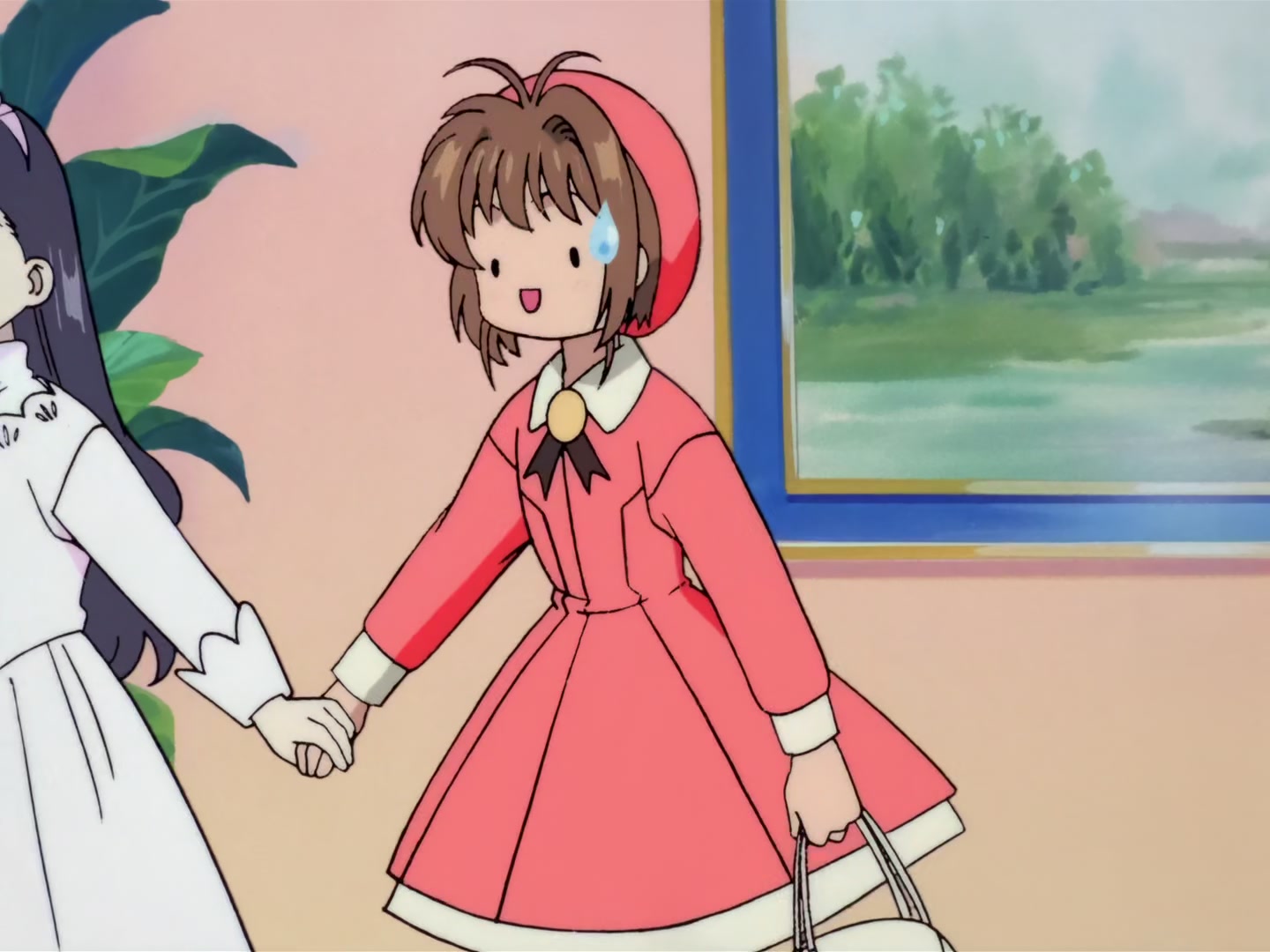Cardcaptor Sakura Ep 11: Sakura, Tomoyo, and a Mansion @ 00:04:49