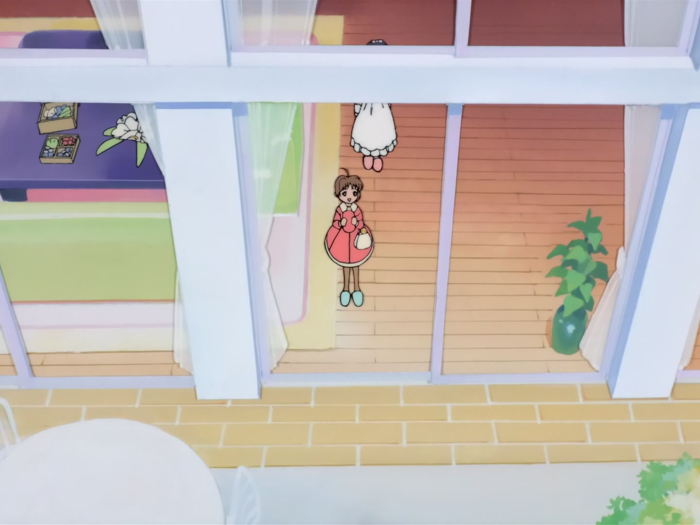 Cardcaptor Sakura Ep 11: Sakura, Tomoyo, and a Mansion @ 00:05:05