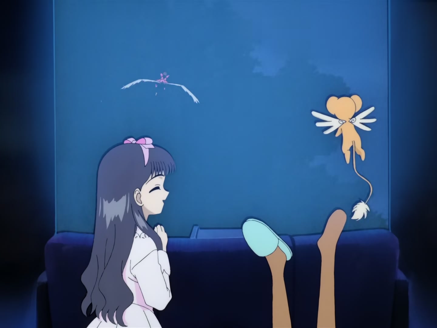 Cardcaptor Sakura Ep 11: Sakura, Tomoyo, and a Mansion @ 00:05:31