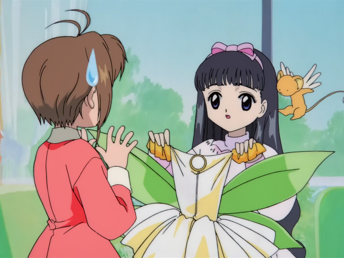 Cardcaptor Sakura Ep 11: Sakura, Tomoyo, and a Mansion @ 00:06:02