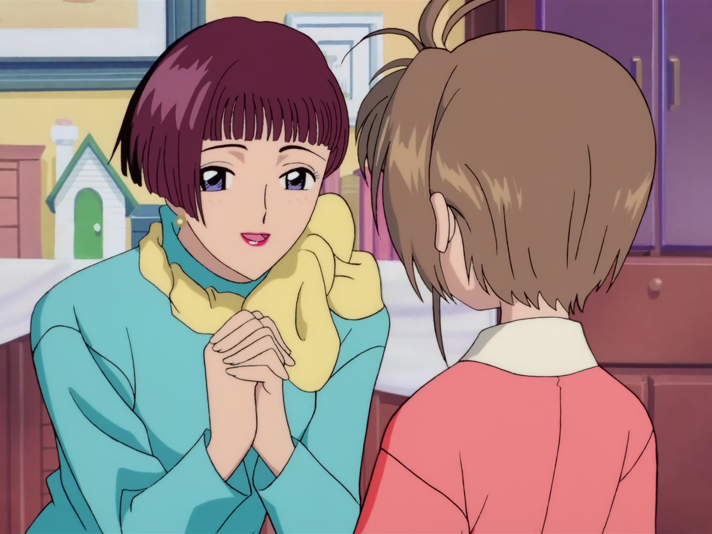 Cardcaptor Sakura Ep 11: Sakura, Tomoyo, and a Mansion @ 00:06:38