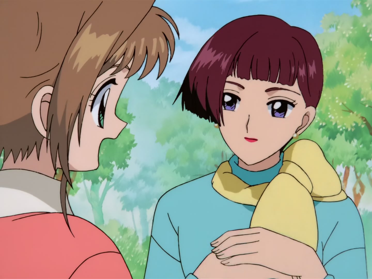 Cardcaptor Sakura Ep 11: Sakura, Tomoyo, and a Mansion @ 00:08:12