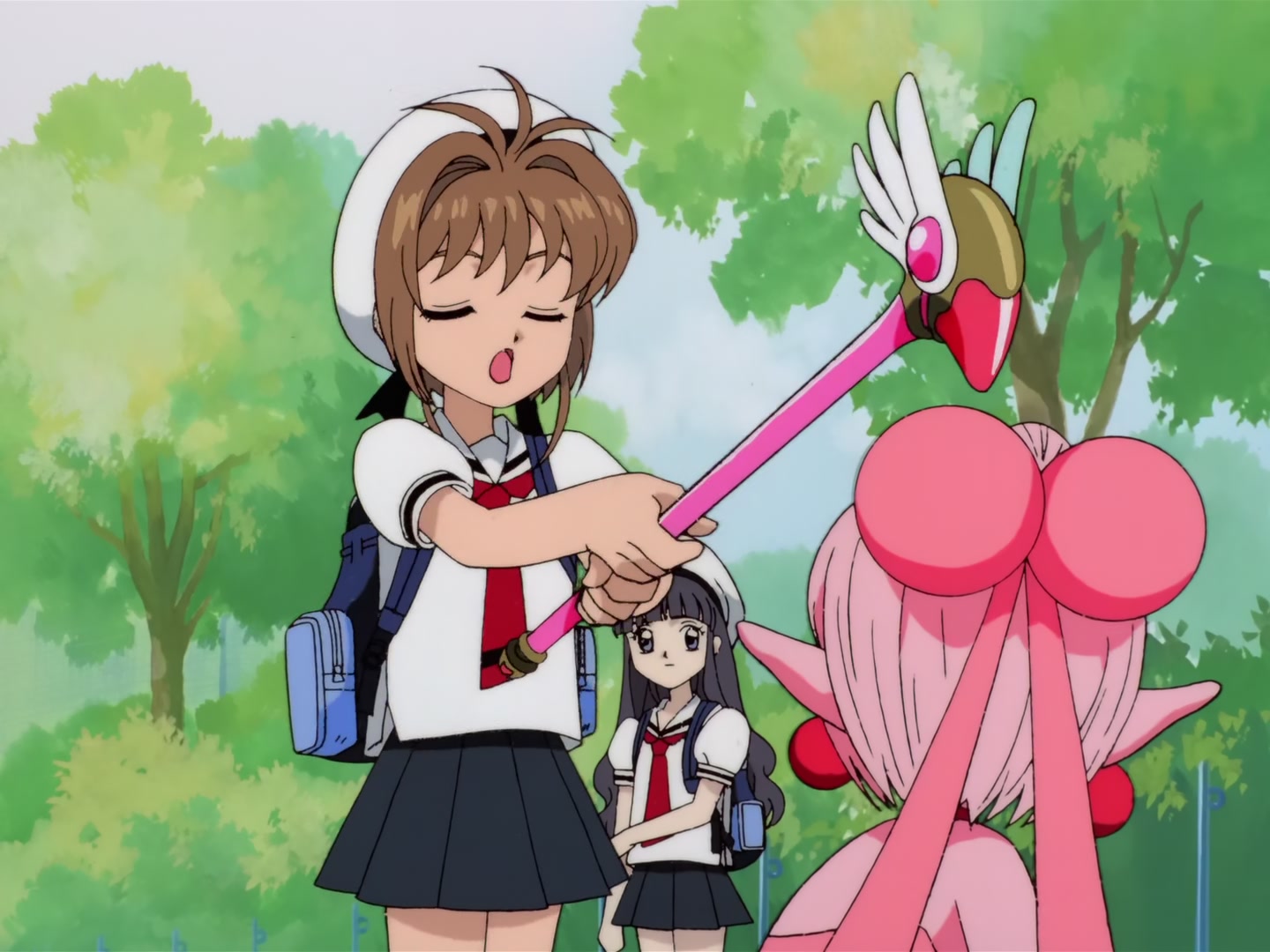 Cardcaptor Sakura Ep 13: Sakura and the Elephant's Test of Strength @ 00:20:03