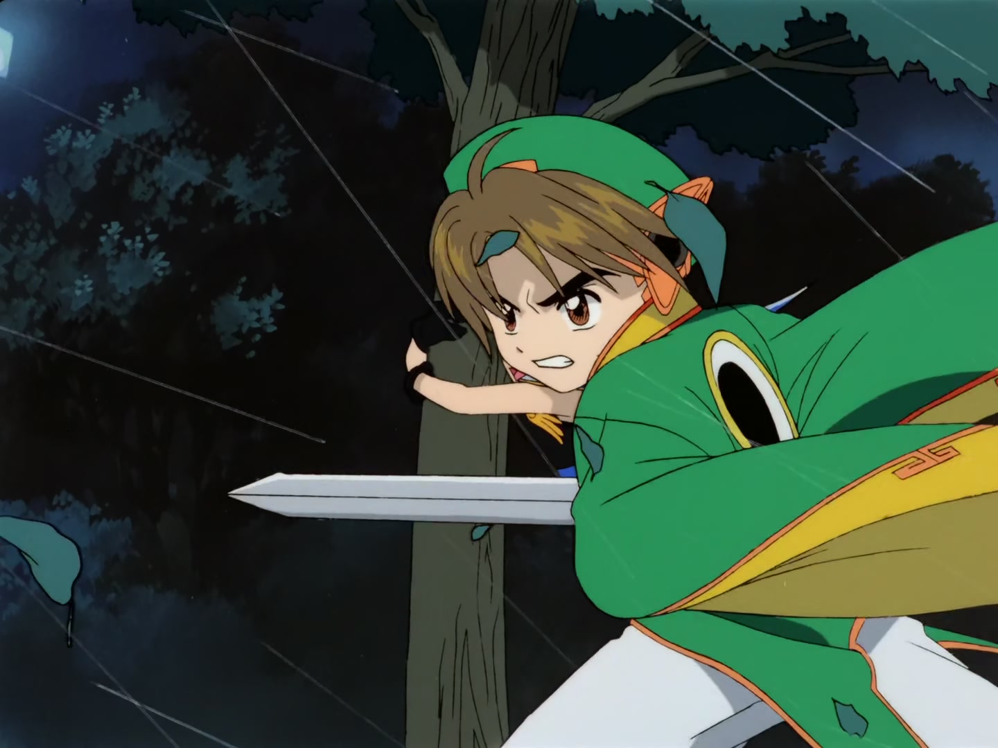 Cardcaptor Sakura Ep 15: Sakura and Kero's Big Fight @ 00:01:47