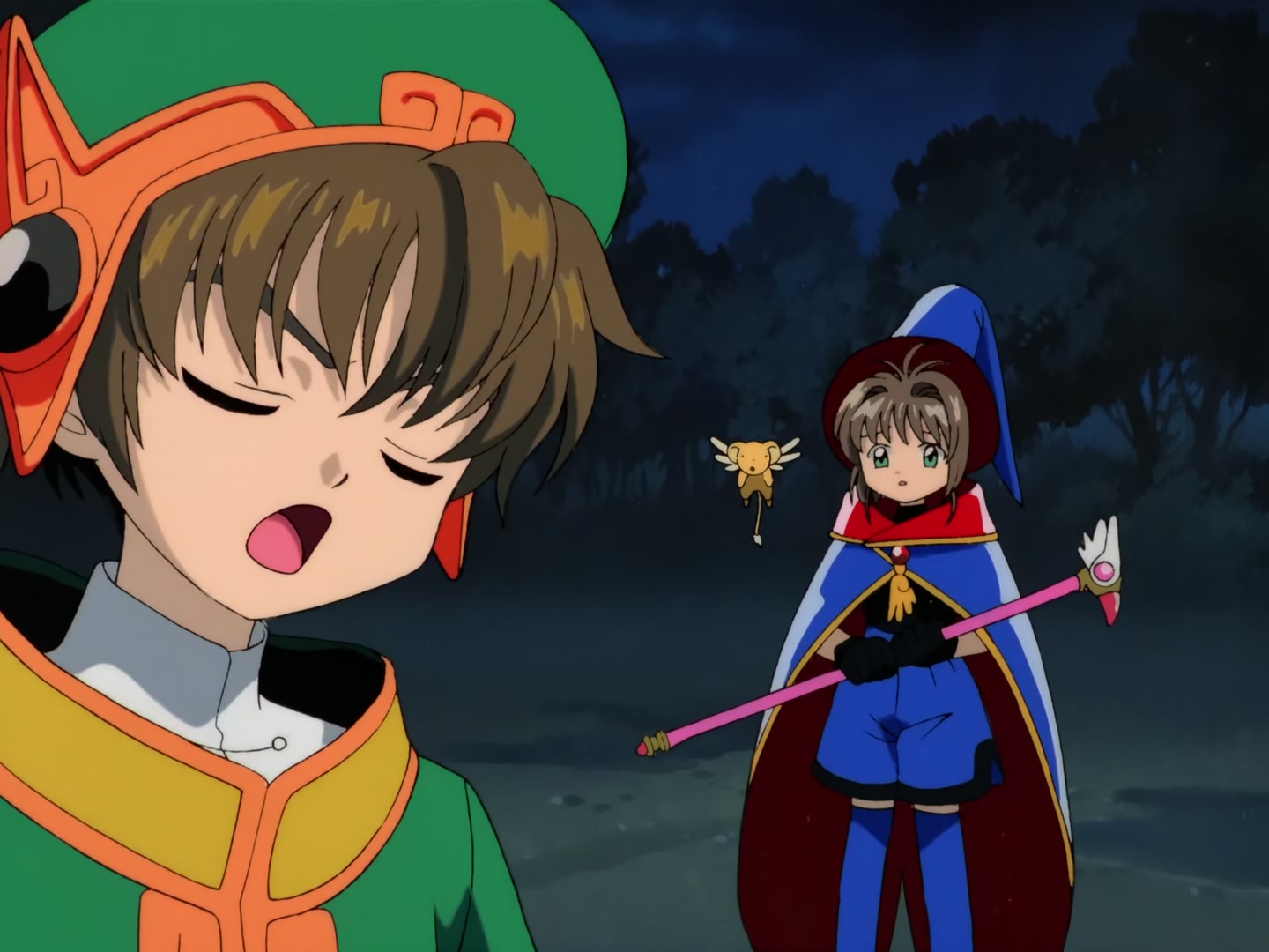 Cardcaptor Sakura Ep 15: Sakura and Kero's Big Fight @ 00:03:00