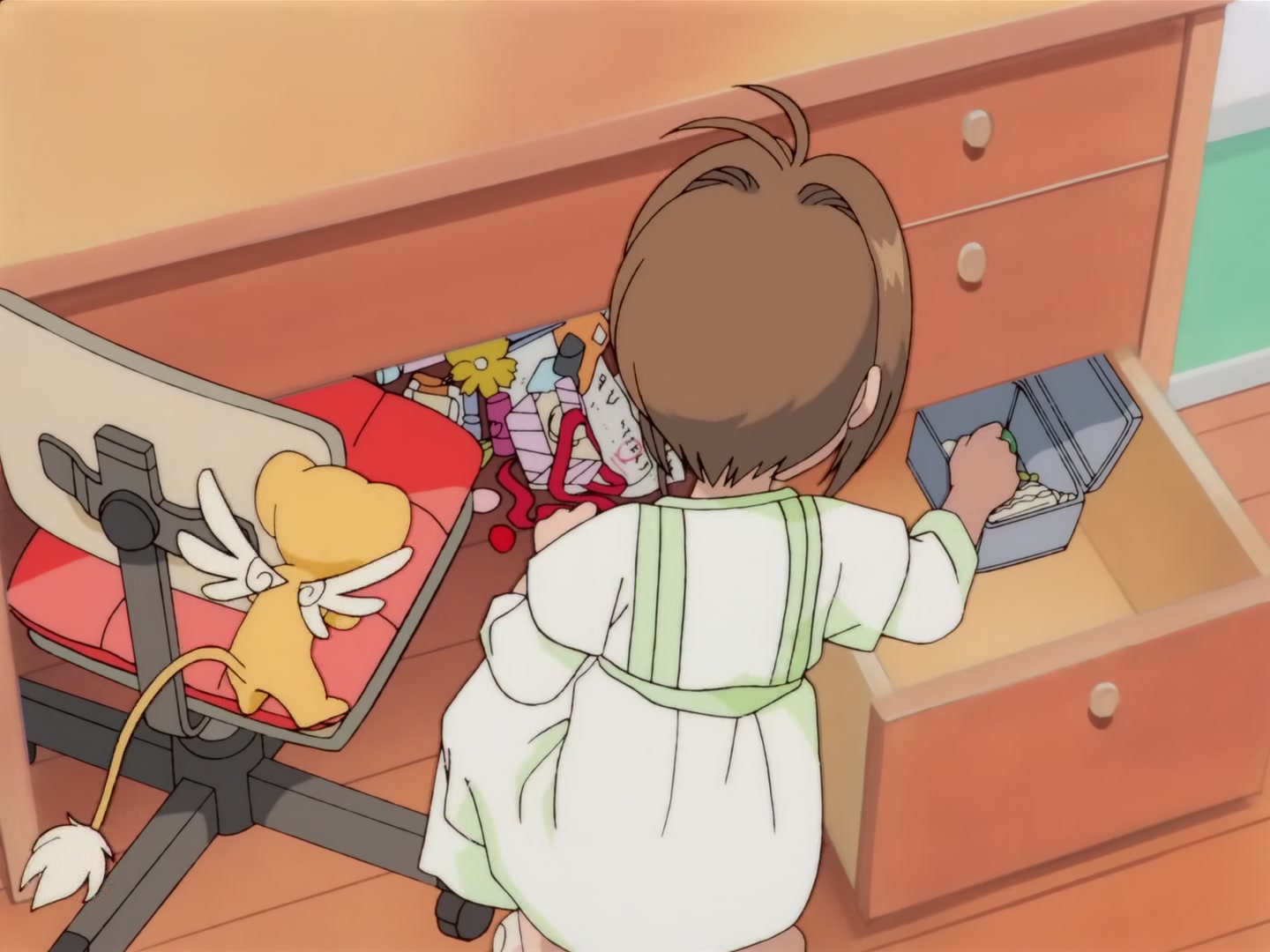 Cardcaptor Sakura Ep 15: Sakura and Kero's Big Fight @ 00:06:07