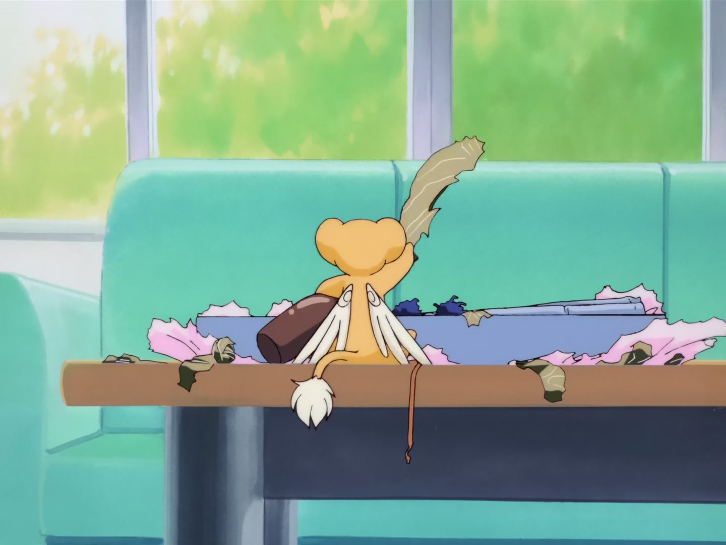 Cardcaptor Sakura Ep 15: Sakura and Kero's Big Fight @ 00:08:12