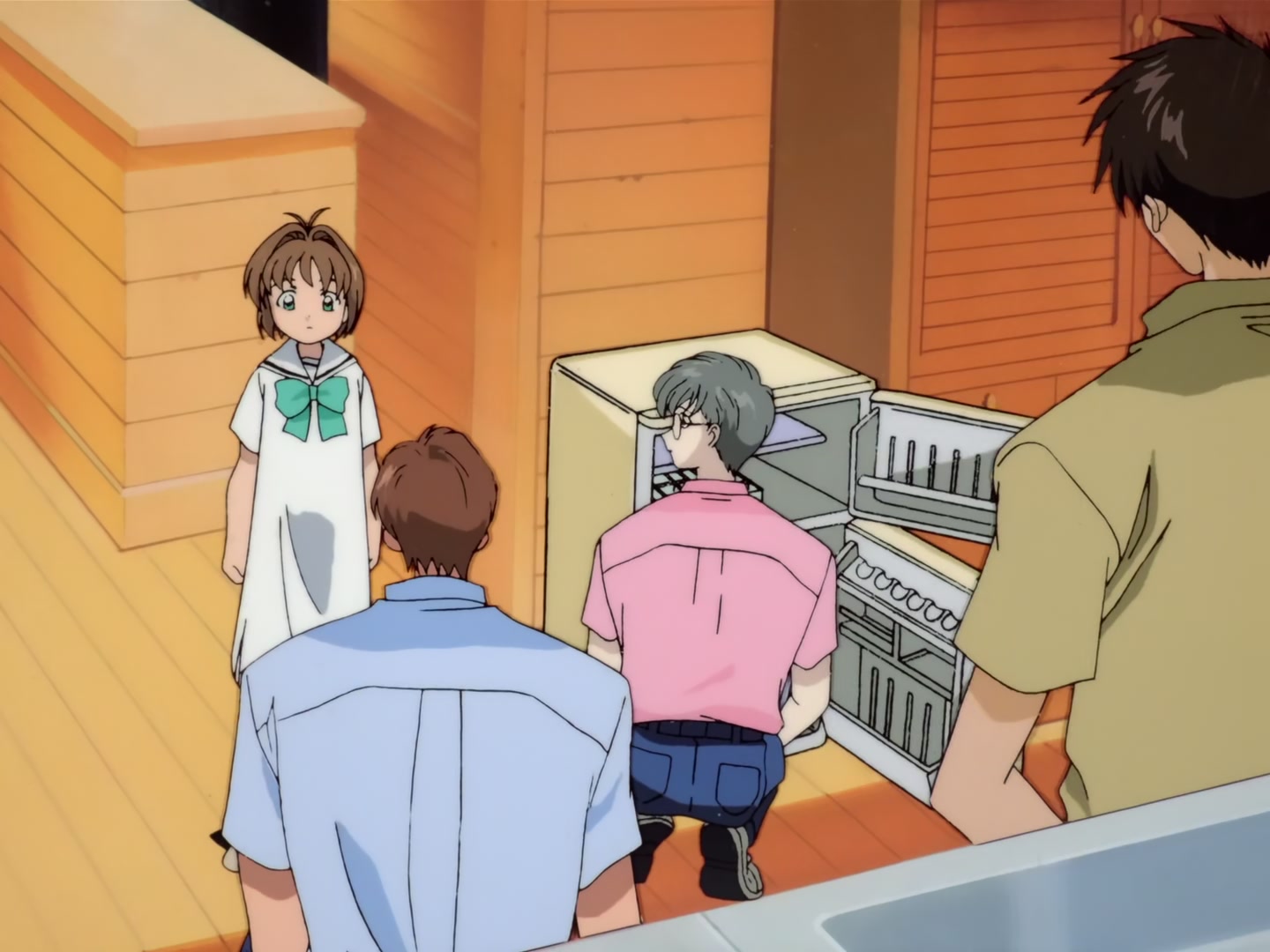 Cardcaptor Sakura Ep 16: Sakura and the Rainbow of Memories @ 00:05:05