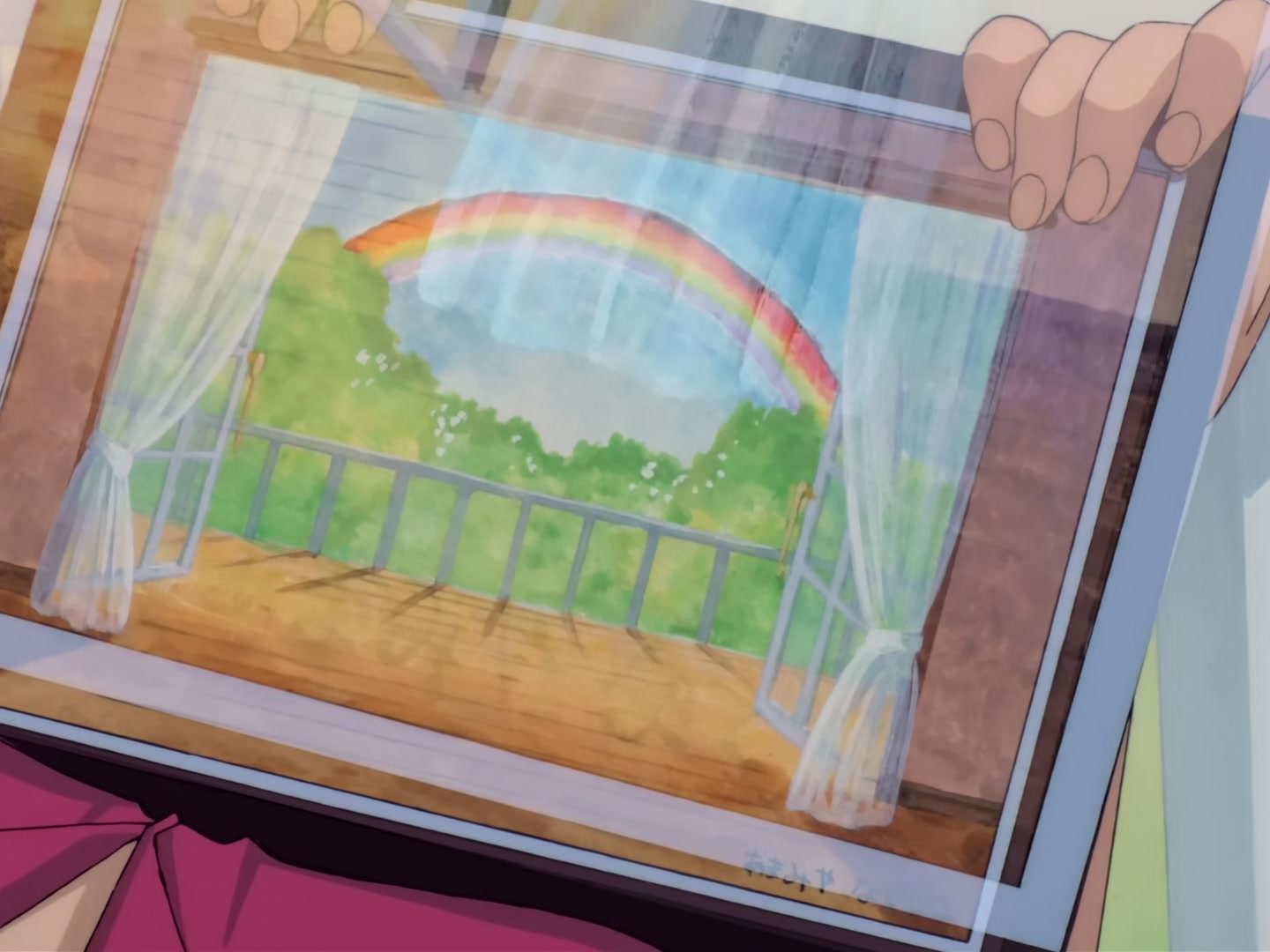 Cardcaptor Sakura Ep 16: Sakura and the Rainbow of Memories @ 00:21:06