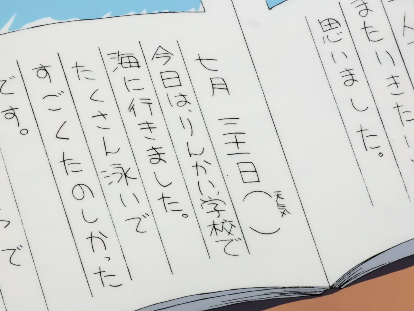Cardcaptor Sakura Ep 19: Sakura and the Summer Holiday Homework @ 00:02:55