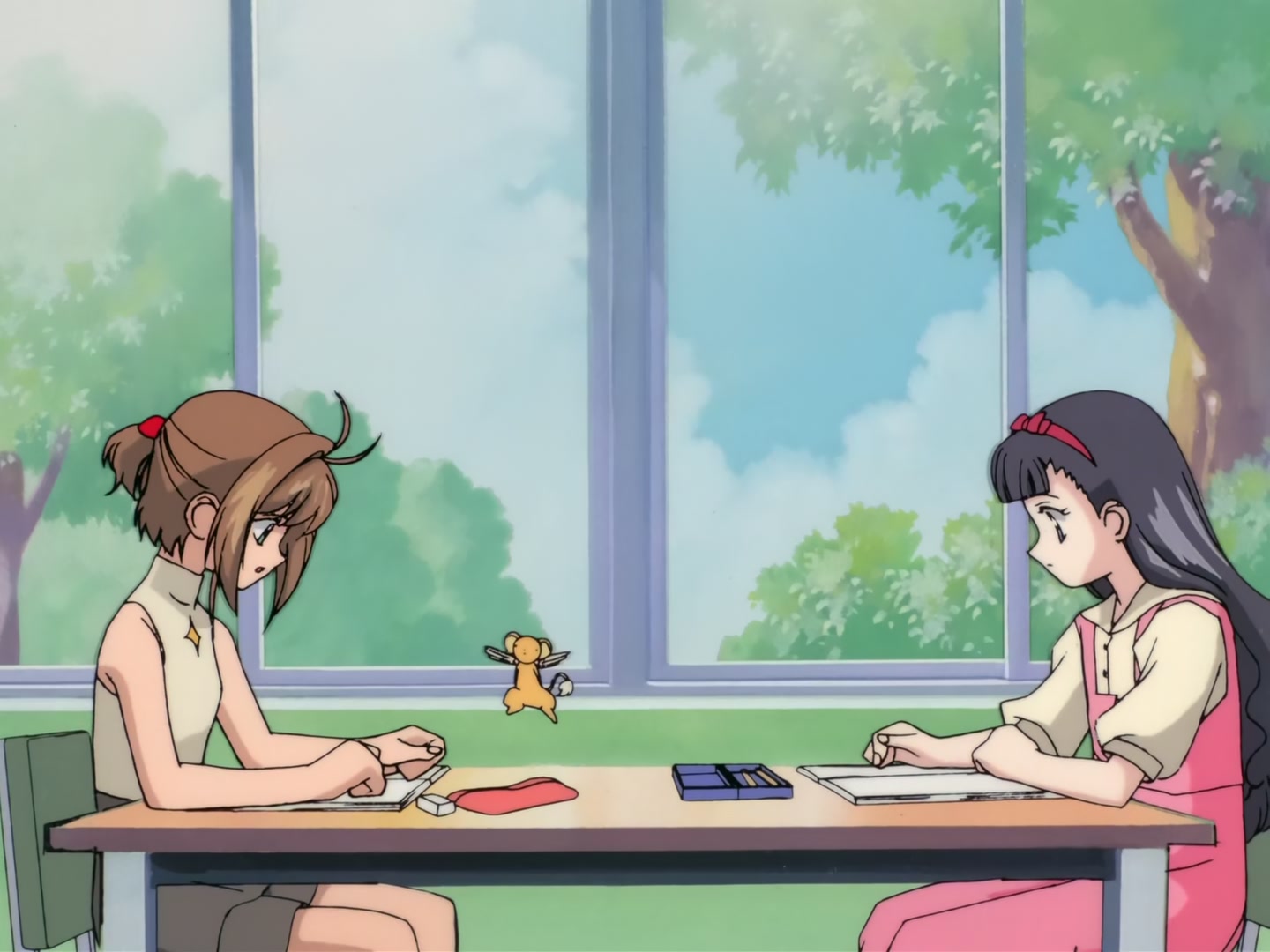 Cardcaptor Sakura Ep 19: Sakura and the Summer Holiday Homework @ 00:09:04