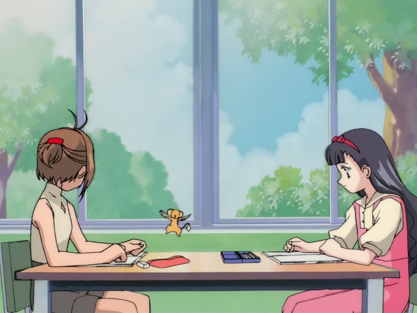 Cardcaptor Sakura Ep 19: Sakura and the Summer Holiday Homework @ 00:09:09
