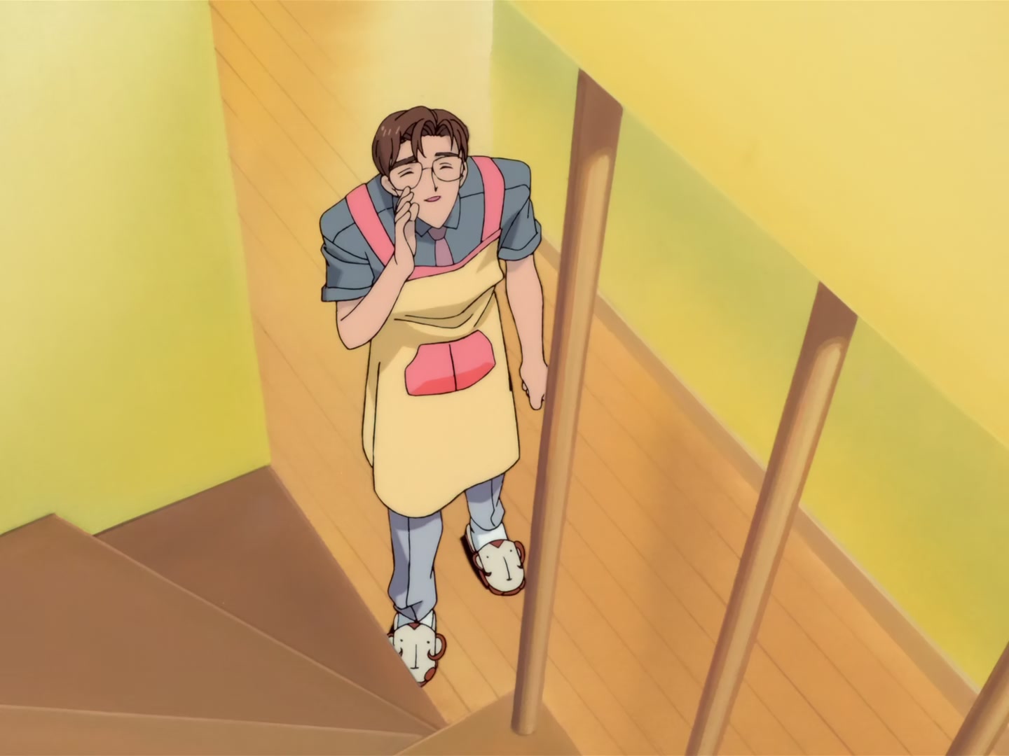 Cardcaptor Sakura Ep 20: Transfer Student vs. Sakura @ 00:02:34