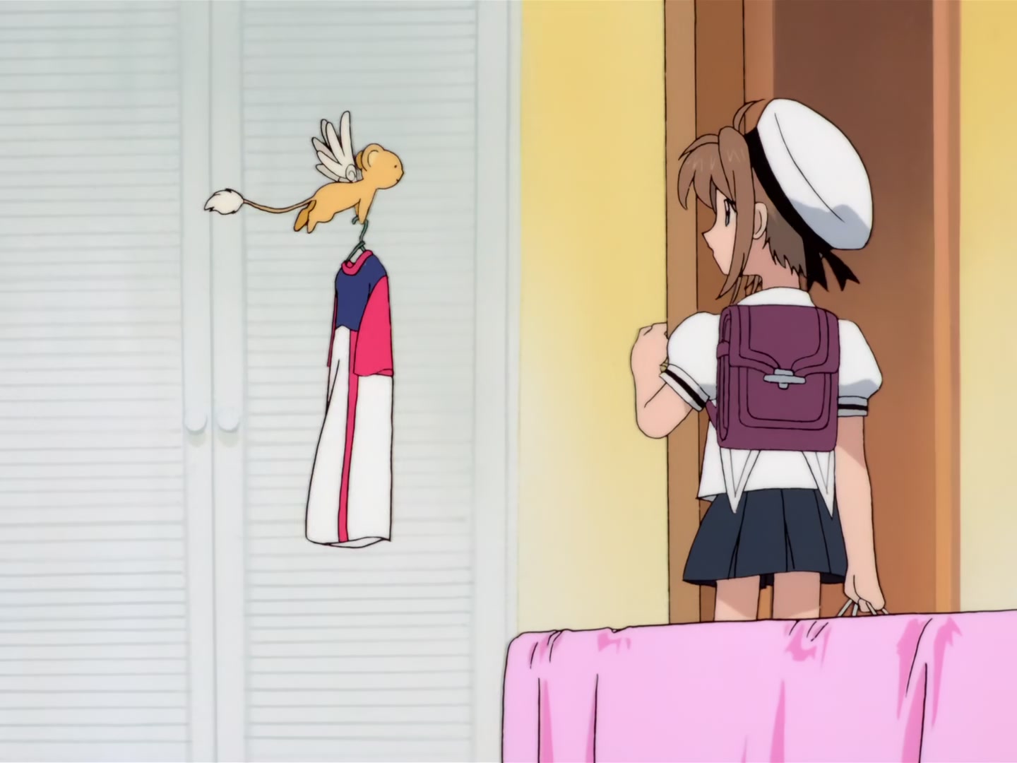 Cardcaptor Sakura Ep 20: Transfer Student vs. Sakura @ 00:02:44