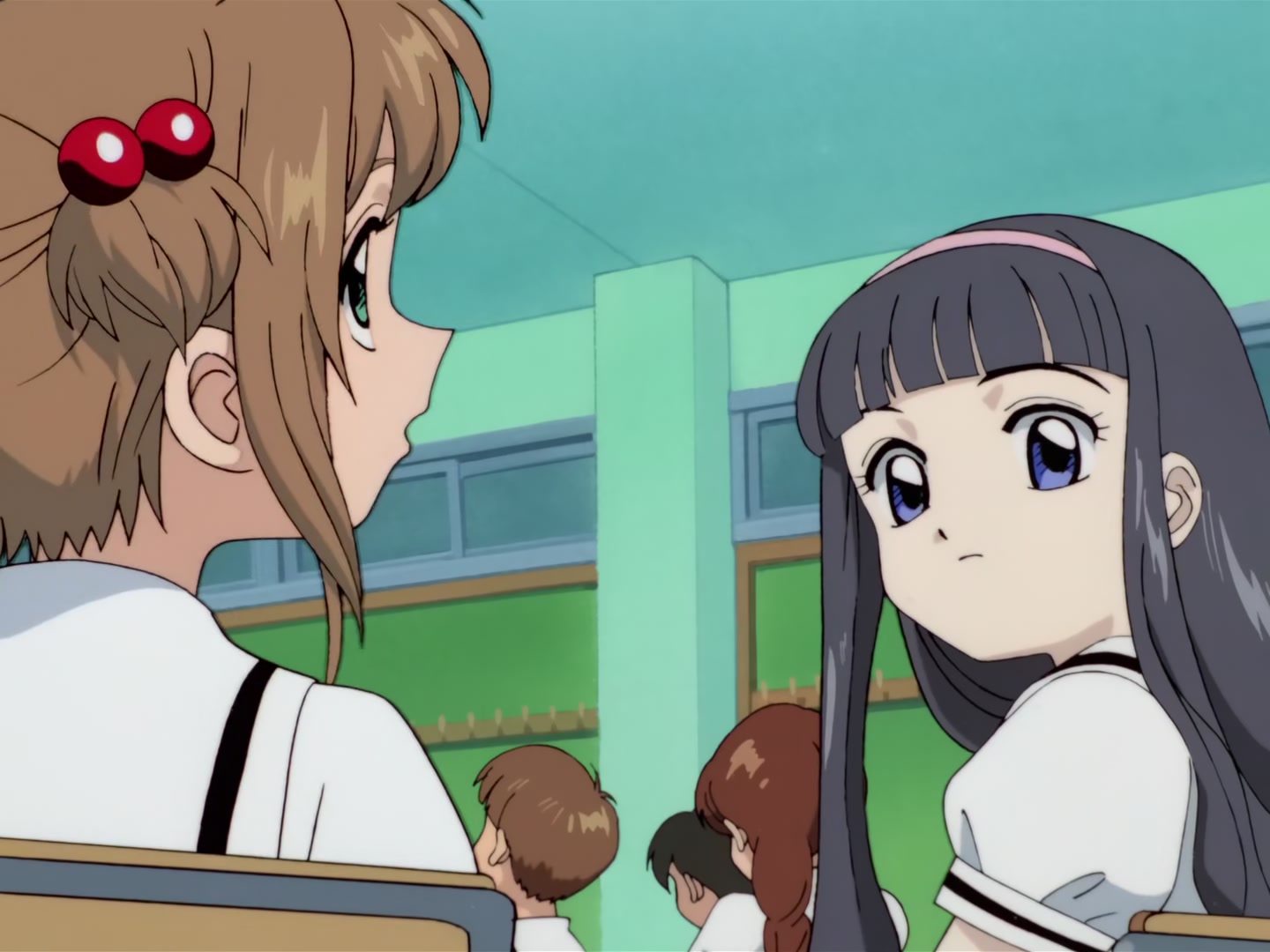 Cardcaptor Sakura Ep 20: Transfer Student vs. Sakura @ 00:05:04