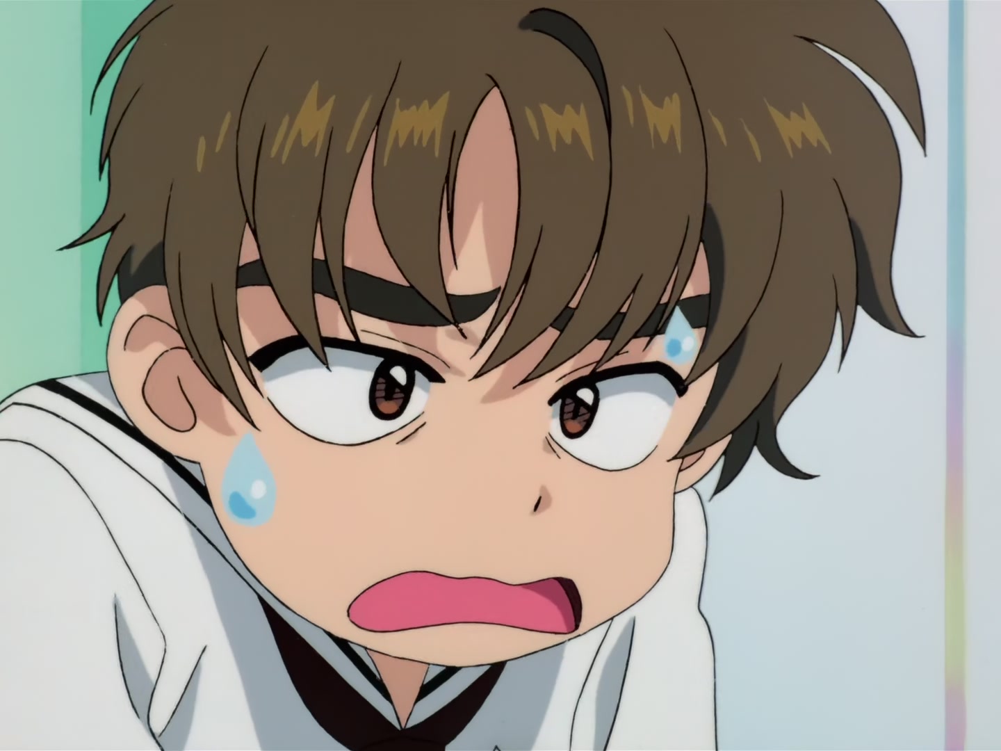 Cardcaptor Sakura Ep 20: Transfer Student vs. Sakura @ 00:05:51