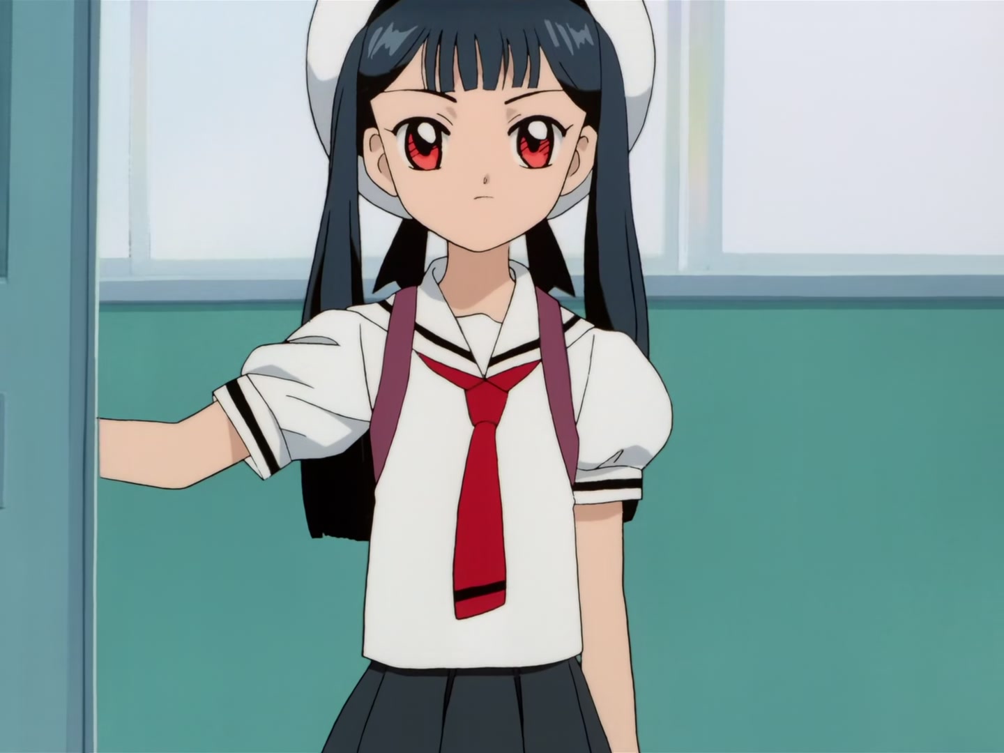 Cardcaptor Sakura Ep 20: Transfer Student vs. Sakura @ 00:05:56