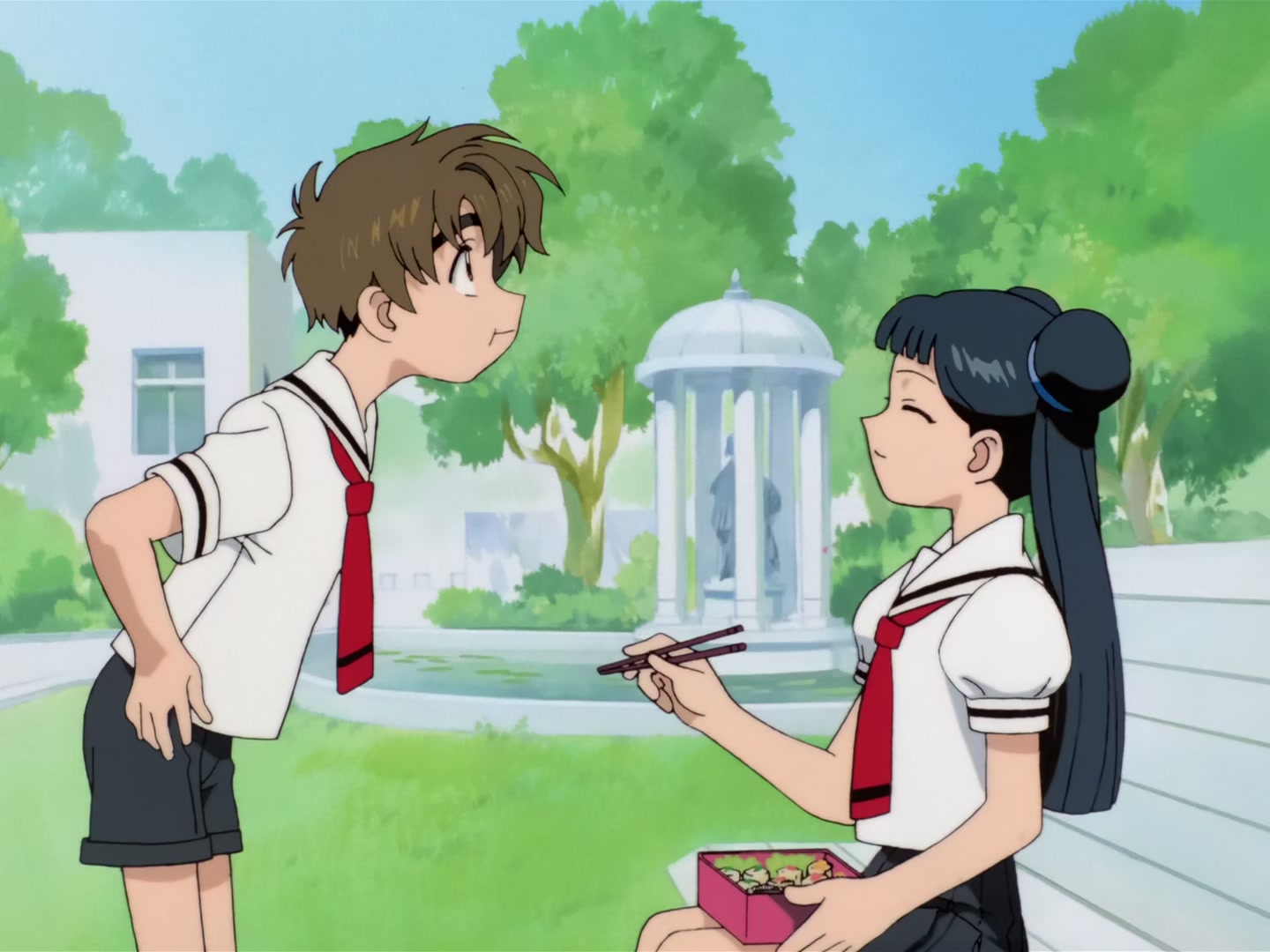 Cardcaptor Sakura Ep 20: Transfer Student vs. Sakura @ 00:07:56