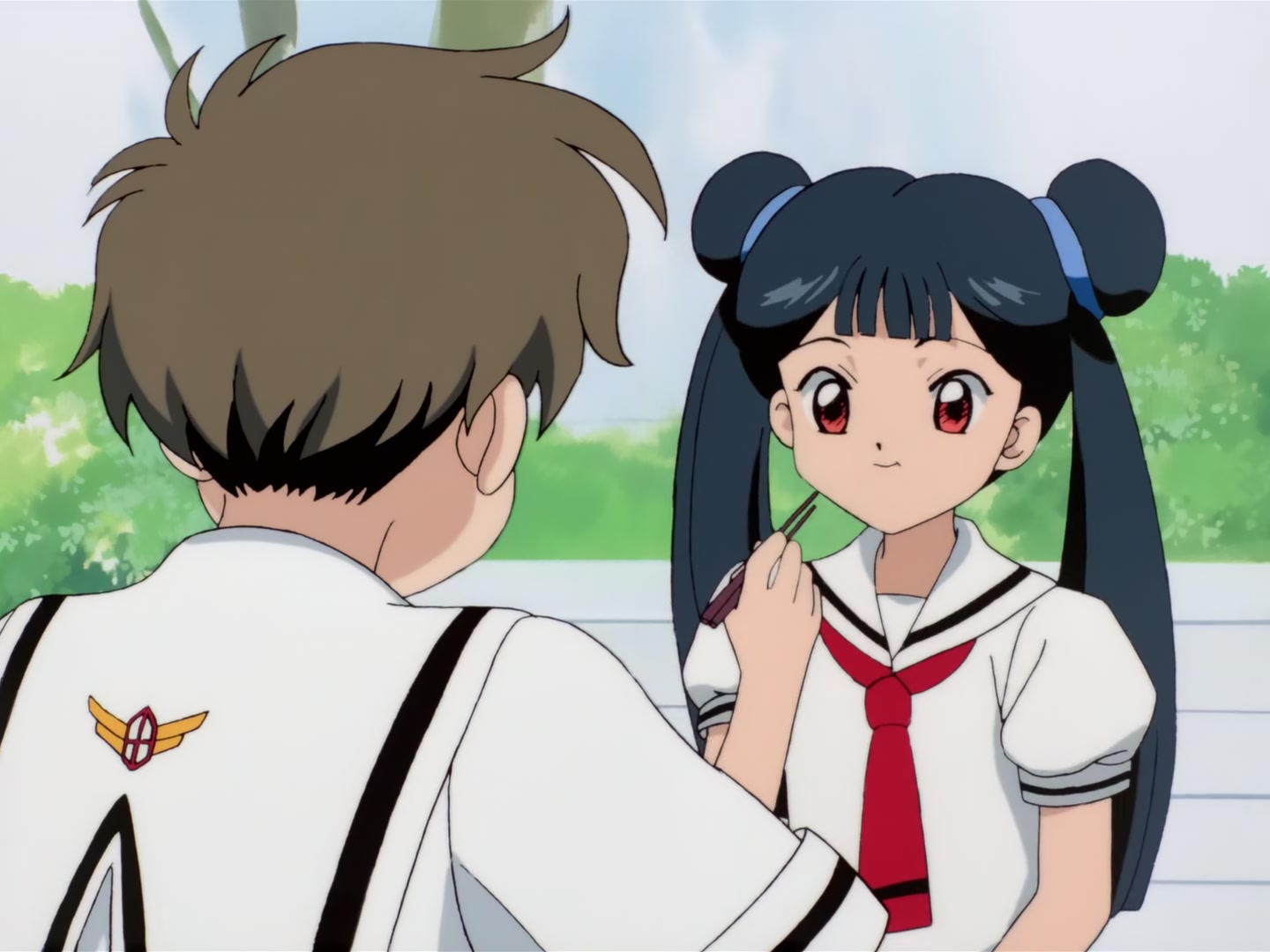 Cardcaptor Sakura Ep 20: Transfer Student vs. Sakura @ 00:08:11