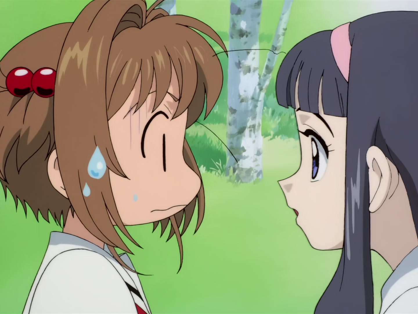 Cardcaptor Sakura Ep 20: Transfer Student vs. Sakura @ 00:08:27