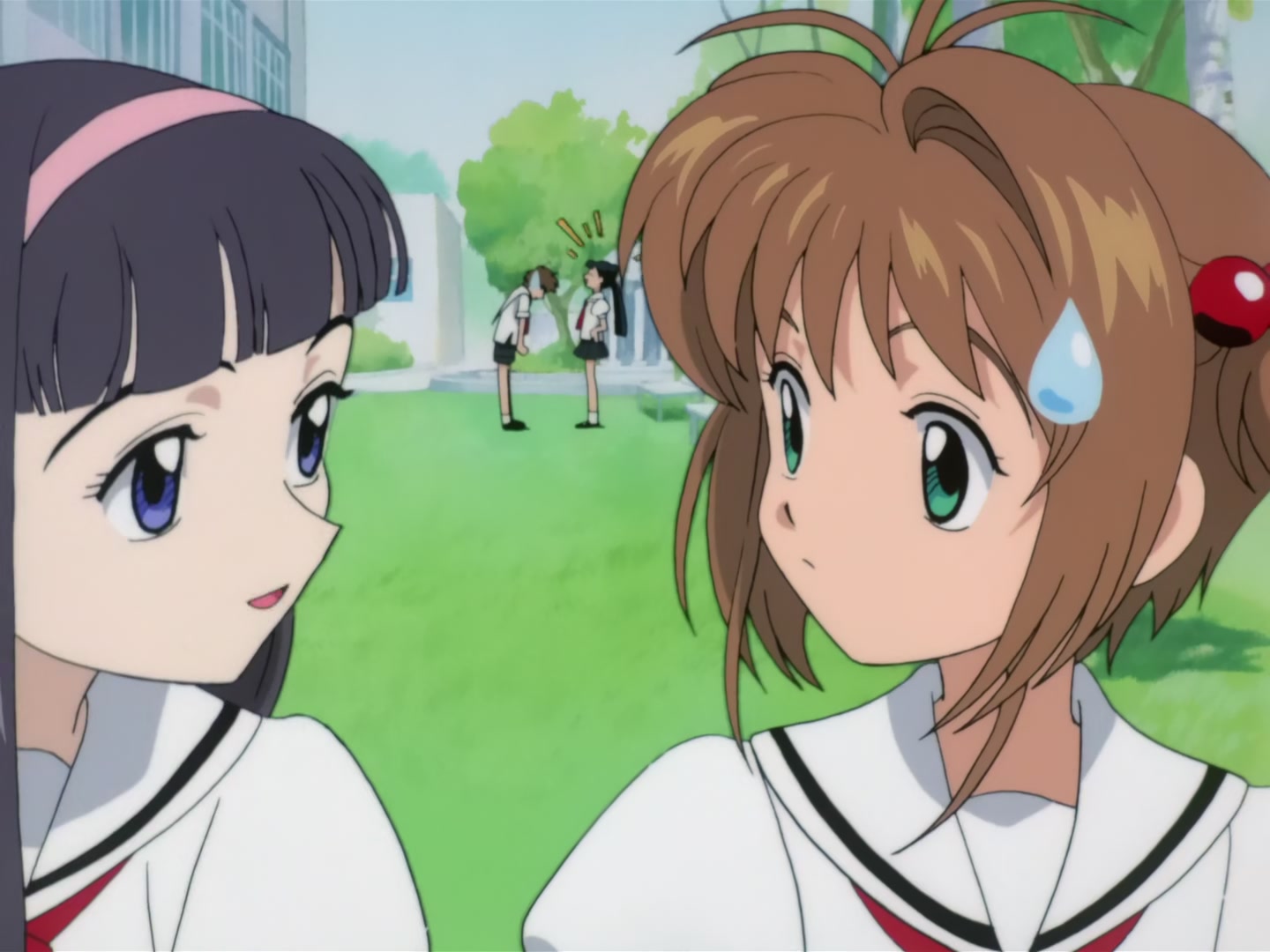 Cardcaptor Sakura Ep 20: Transfer Student vs. Sakura @ 00:08:53