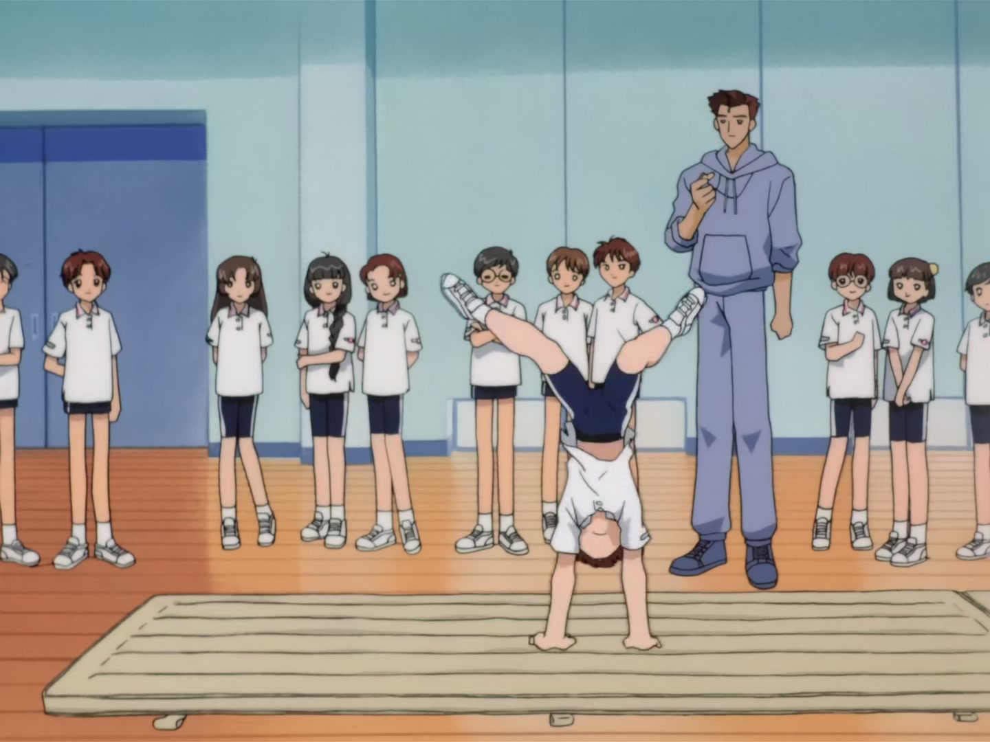 Cardcaptor Sakura Ep 20: Transfer Student vs. Sakura @ 00:09:34