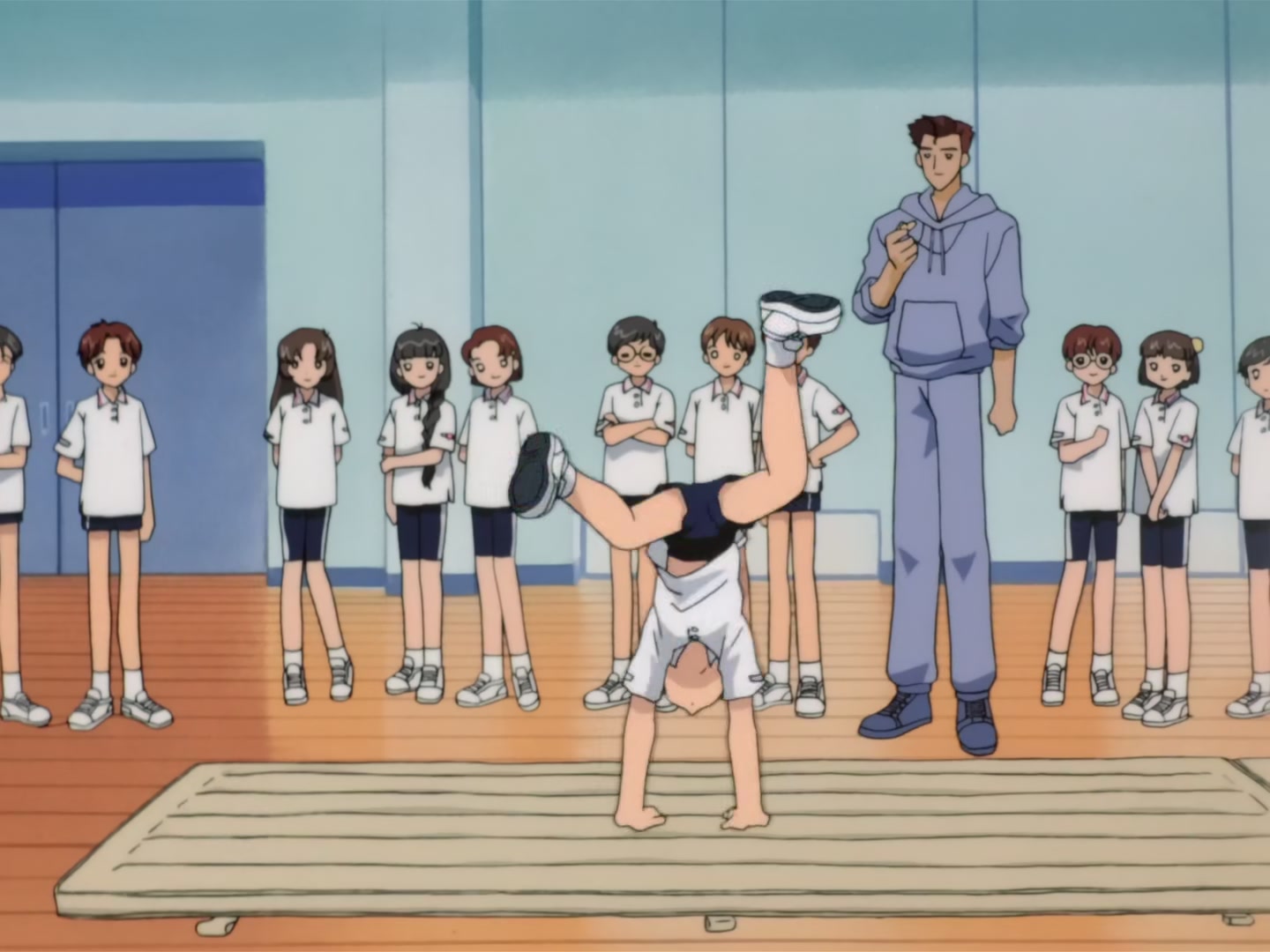 Cardcaptor Sakura Ep 20: Transfer Student vs. Sakura @ 00:09:39