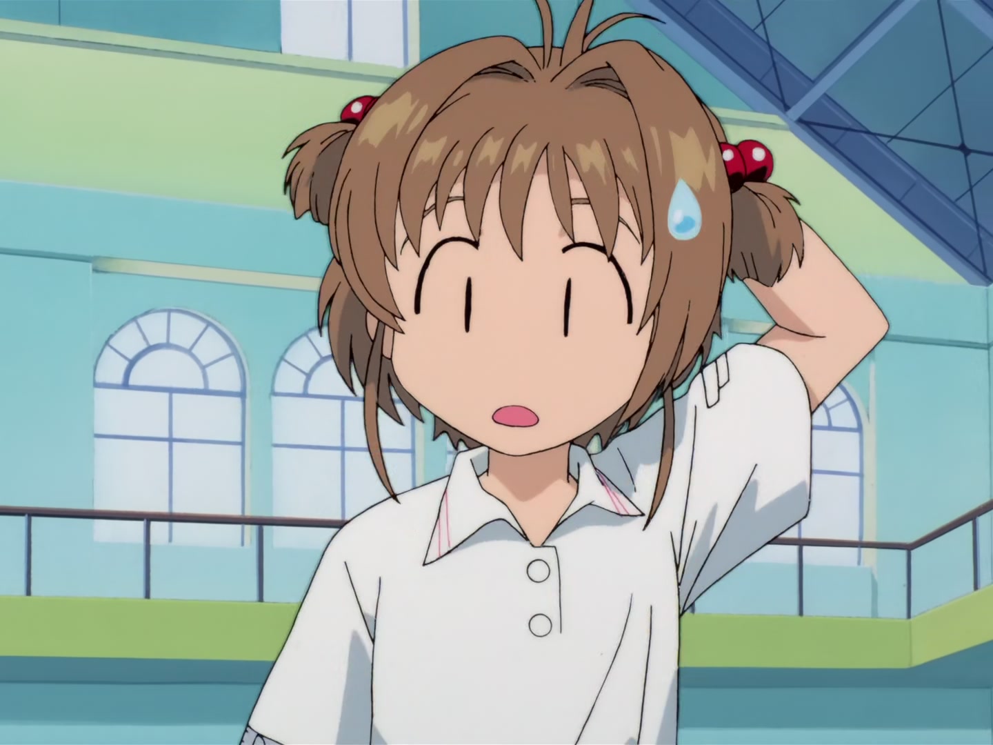 Cardcaptor Sakura Ep 20: Transfer Student vs. Sakura @ 00:10:21