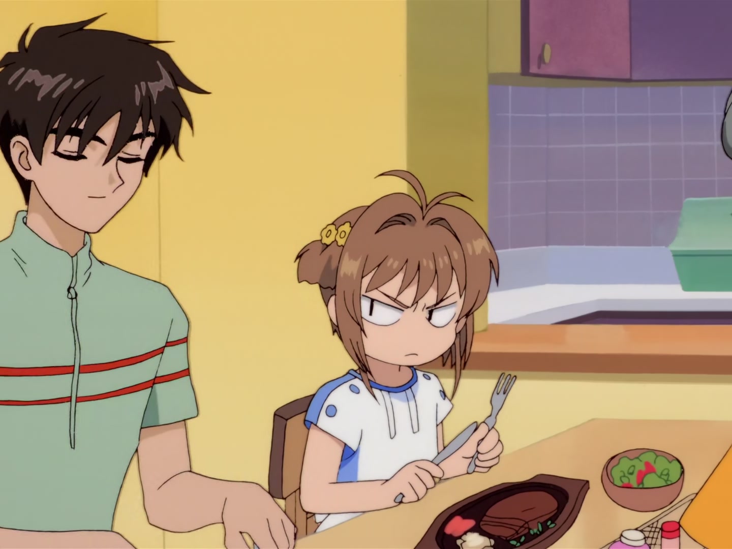 Cardcaptor Sakura Ep 20: Transfer Student vs. Sakura @ 00:12:46
